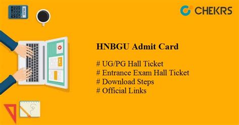 online hnbgu ac in admit card|Entrance Test 2024.